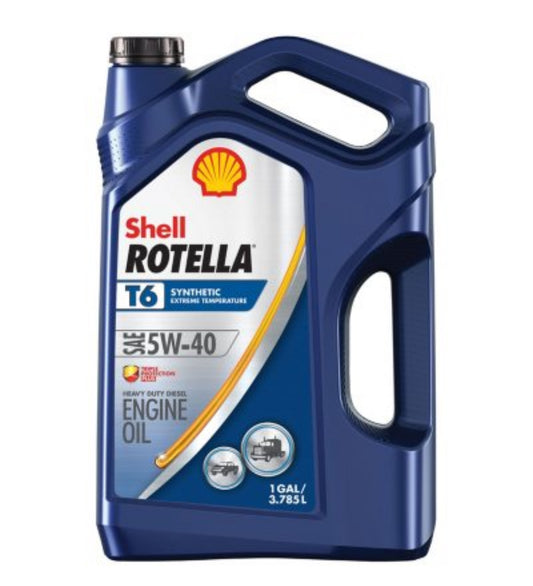Aceite Shell Rotella 5w-40 T6 100% Sintetico