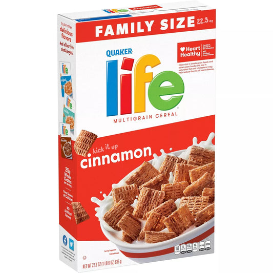 Quaker Life Cinnamon Cereal