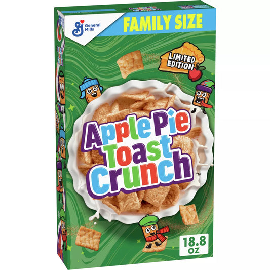 Cinnamon Toast Crunch Apple Pie Toast Crunch Cereal EDICION LIMITADA