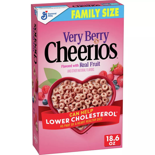 General Mills Very Berry Cheerios Cereal