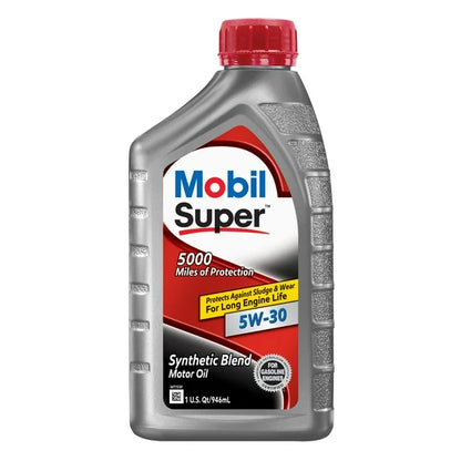 Aceite Mobil Super 5000 Semi-Sintetico 5w-30
