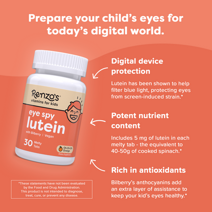 Renzos Eye Spy Lutein 30 tabletas
