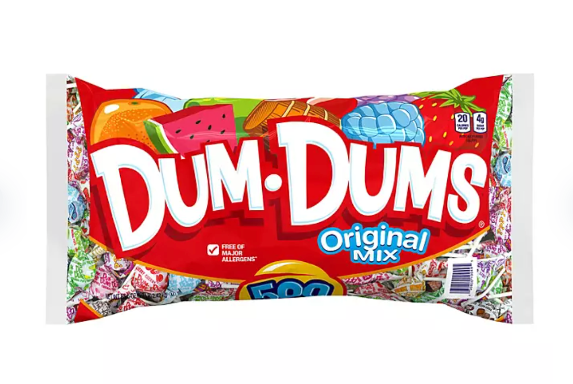 Dum Dum Original Pops, 500 ct.