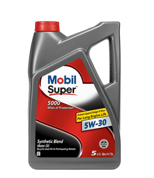 Aceite Mobil Super 5000 Semi-Sintetico 5w-30