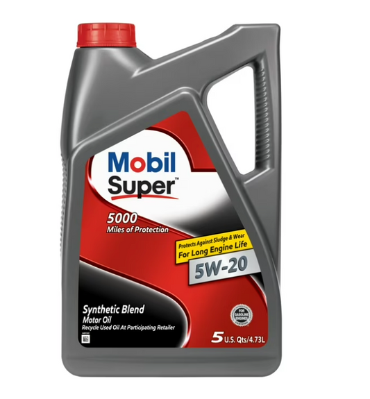 Aceite Mobil Super 5000 5w20 4.73l
