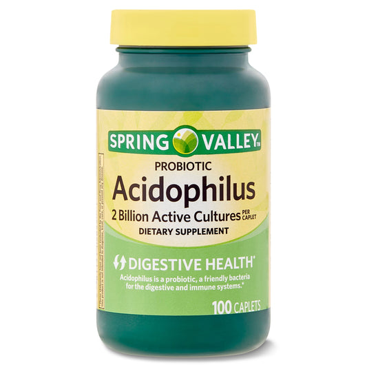 Spring Valley Probiótico Acidophilus 100 capsulas