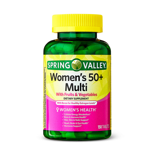 Spring Valley Women's 50+ multi Tabletas 150 tabletas