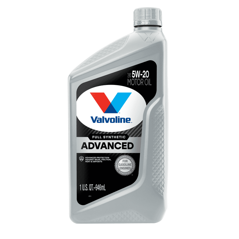 Aceite Valvoline 5w-20 100% Sintetico