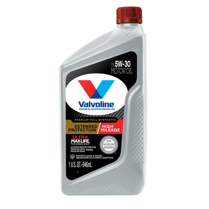 Aceite Valvoline 5w-30 Extended Protection Alto Kilometraje 100% Sintetico