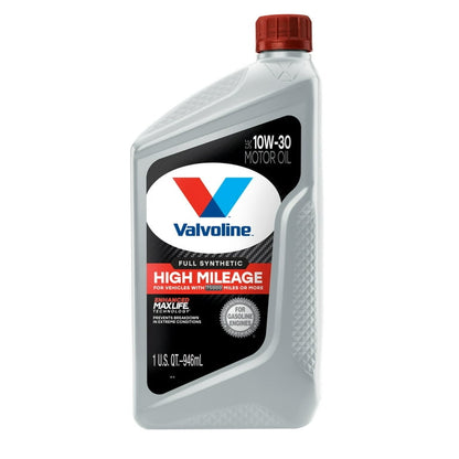 Aceite Valvoline 10w-30 Alto Kilometraje 100% Sintetico