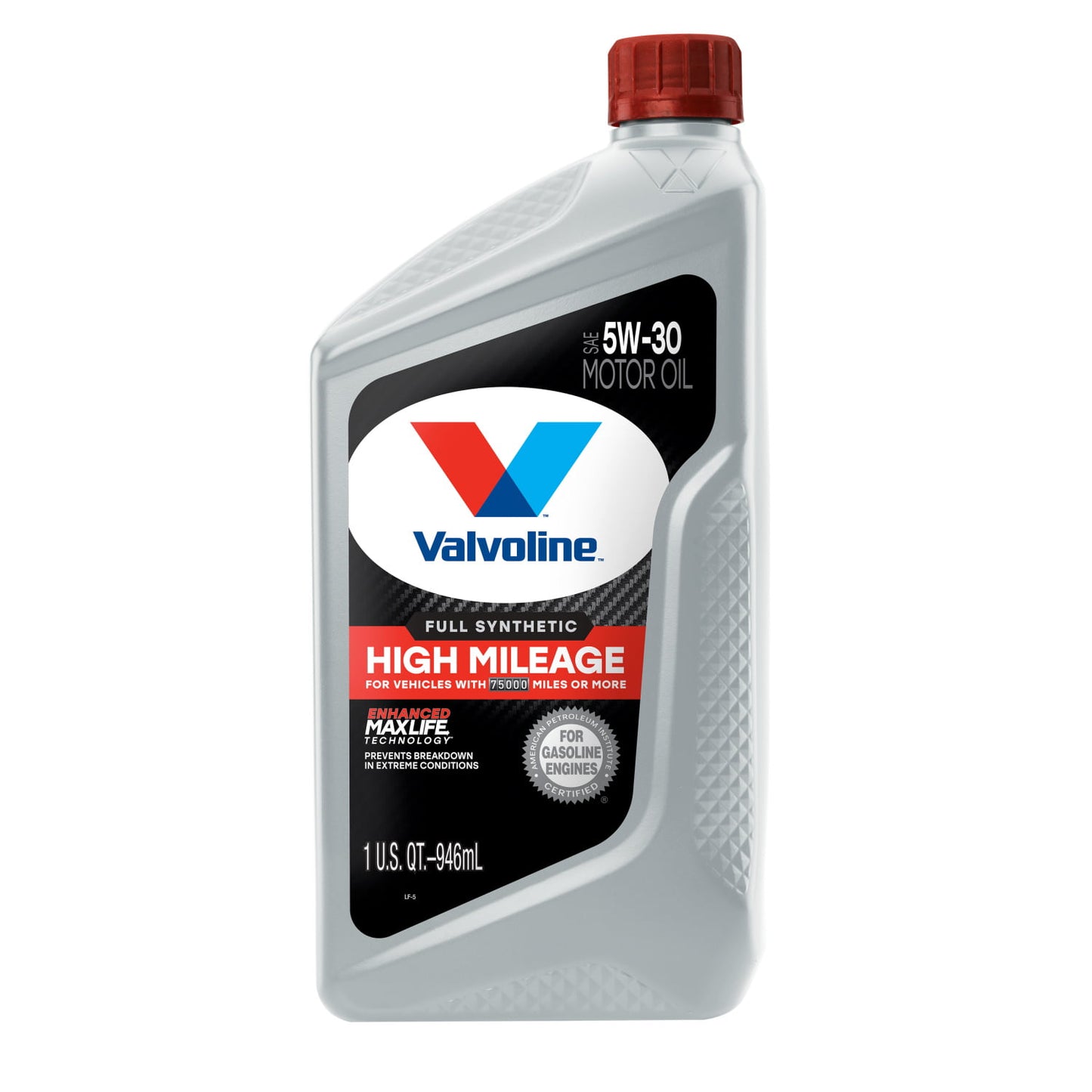 Aceite Valvoline 5w-30 Alto Kilometraje 100% Sintetico