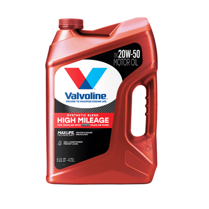 Valvoline High Mileage MaxLife  20W-50 4.73