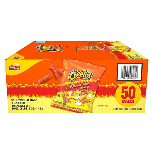 Cheetos Flamin' Hot Crunchy 50pzs/28.3g