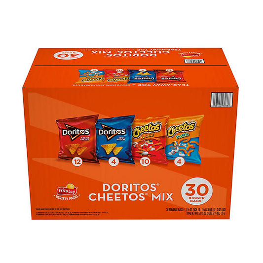 Doritos and Cheetos Mix Variado 30pzs