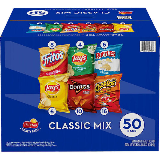 Frito-Lay Classic Mix Variado 50pzs