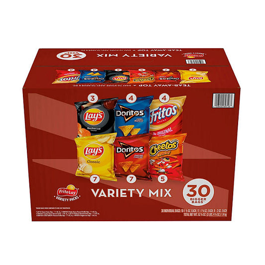 Frito-Lay Big Grab Mix Variety 30pzs
