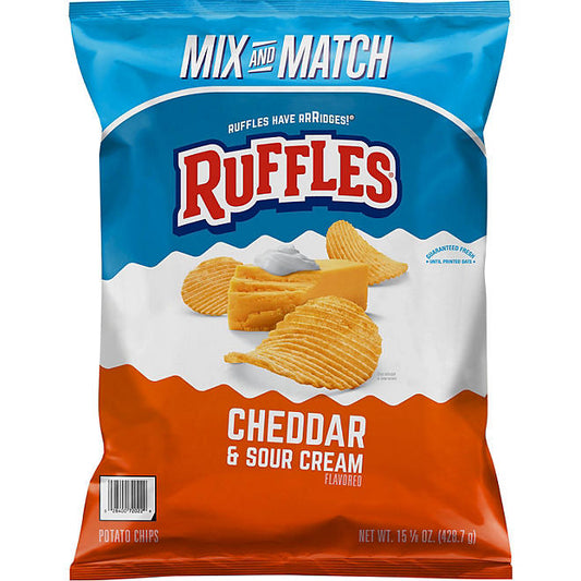 Ruffles Cheddar and Sour Cream 428.7g