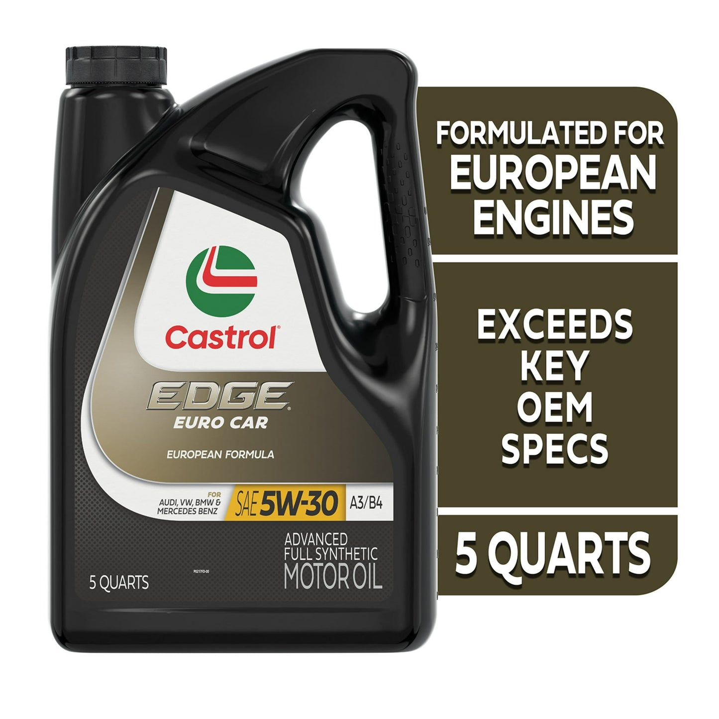 Aceite Castrol Edge 5W-30 A3/b4,  4.73 litros