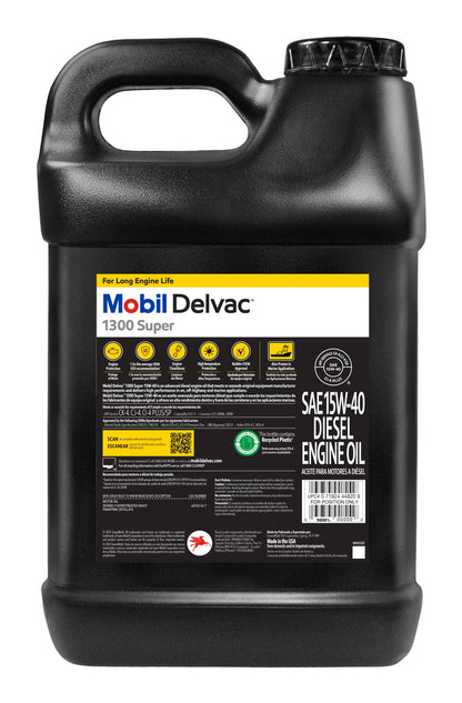 Aceite Mobil Delvac 1300 Super 15w-40 9.46 litros