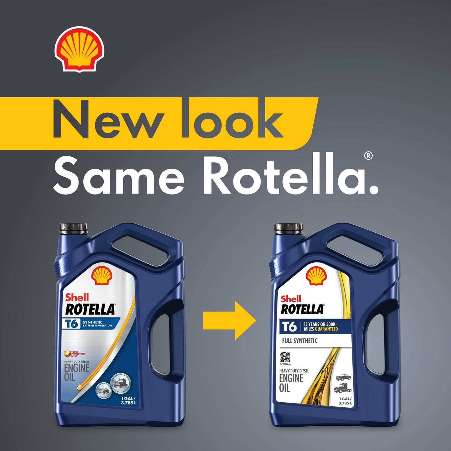 Aceite Shell Rotella T6 15W-40 Diesel 9.4 litros