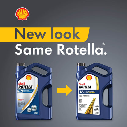 Aceite Shell Rotella T6 15W-40 Diesel 9.4 litros