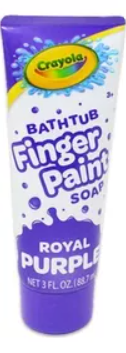 Crayola finger paint soap  88.7ml morado