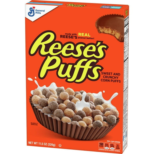 Reese's Puffs Chocolate Peanut Butter Cereal