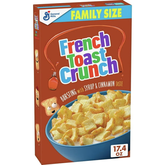 French Toast Crunch Sweetened Breakfast Cereal