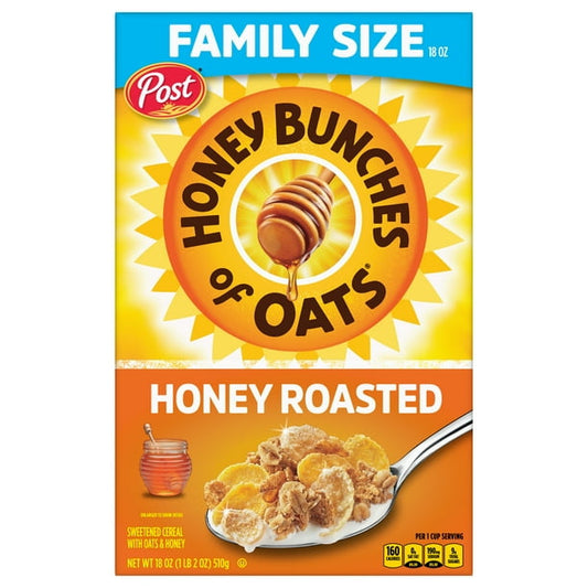 Post Honey Bunches of Oats Honey Roasted Cereal